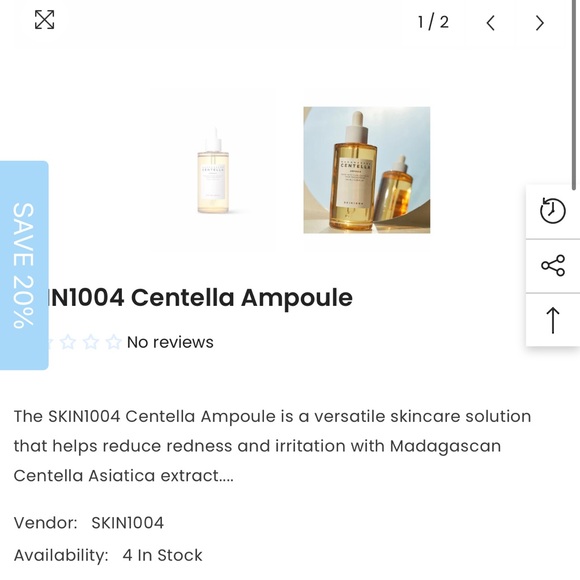 Centella ampoule - Picture 2 of 2